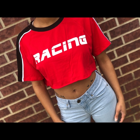 Racing Crop Top - Picture 1 of 1